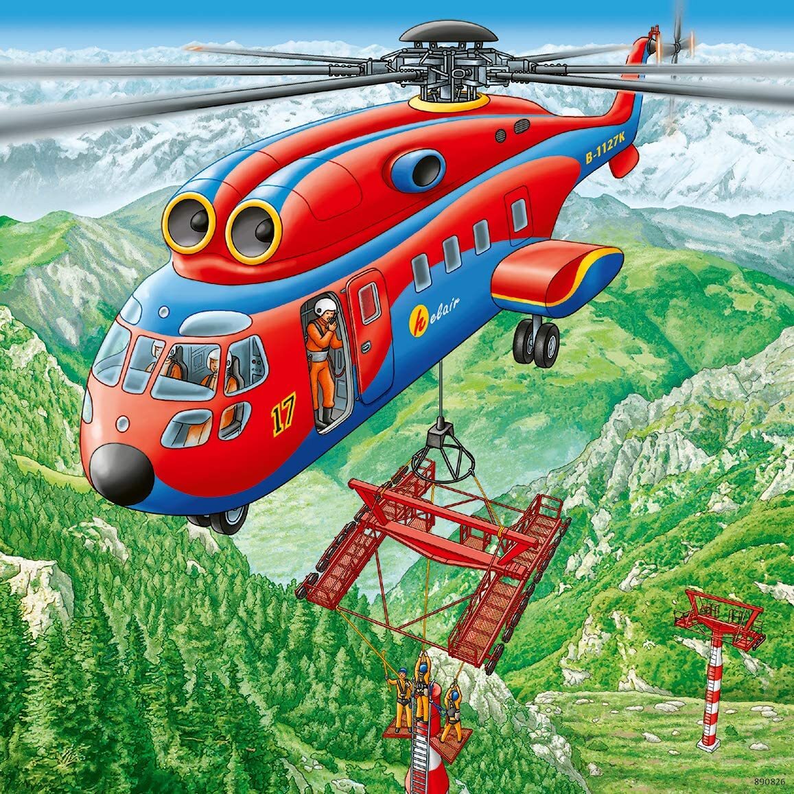 Ravensburger Puzzle 3 x 49pc - Above the Clouds