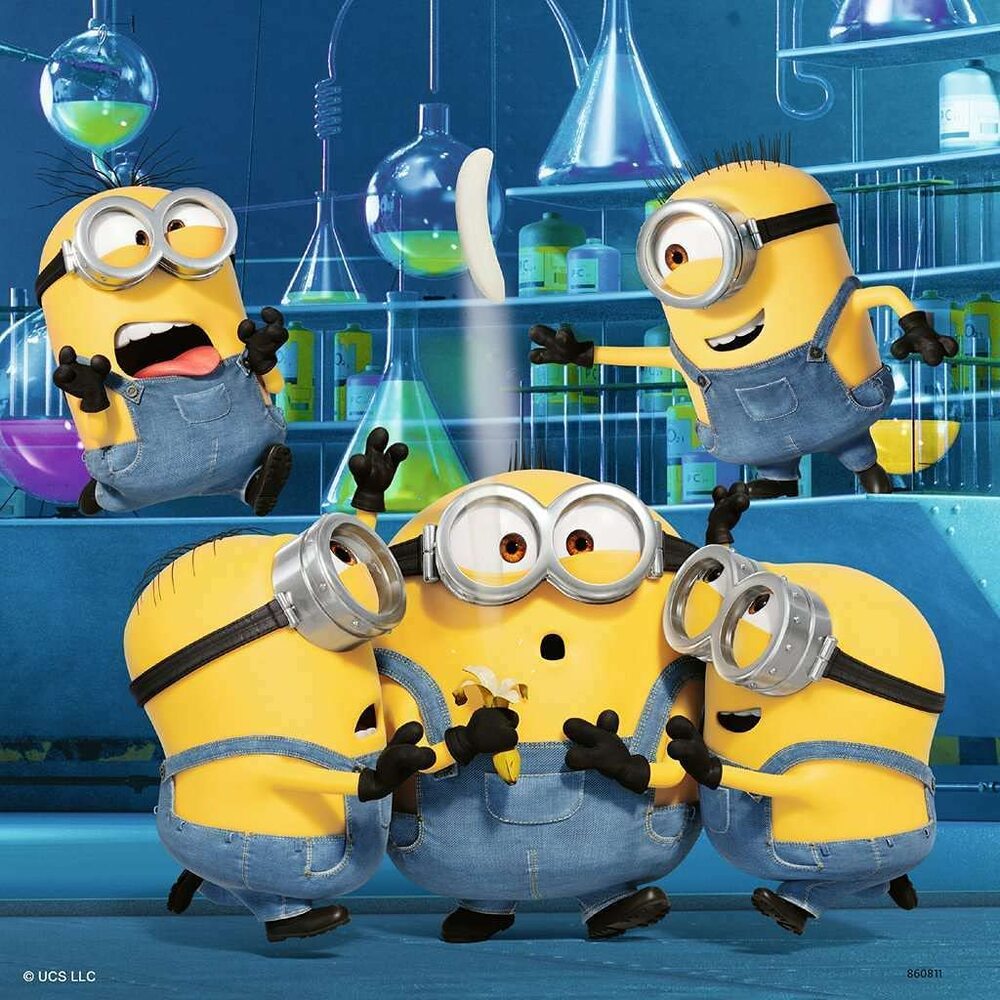 Ravensburger Puzzle 3 x 49pc - Minions 2 - Funny Minions