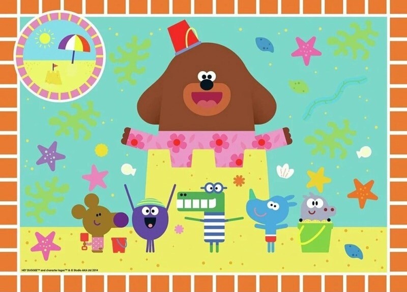 Ravensburger Puzzle 4 x 42pc - Hey Duggee We're Always Happy!