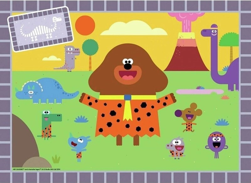 Ravensburger Puzzle 4 x 42pc - Hey Duggee We're Always Happy!