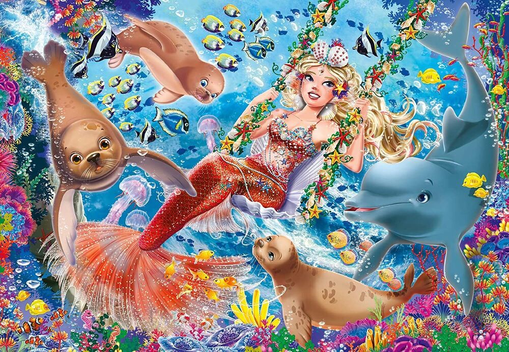 Ravensburger Puzzle 2 x 24pc - Mermaid Tea Party