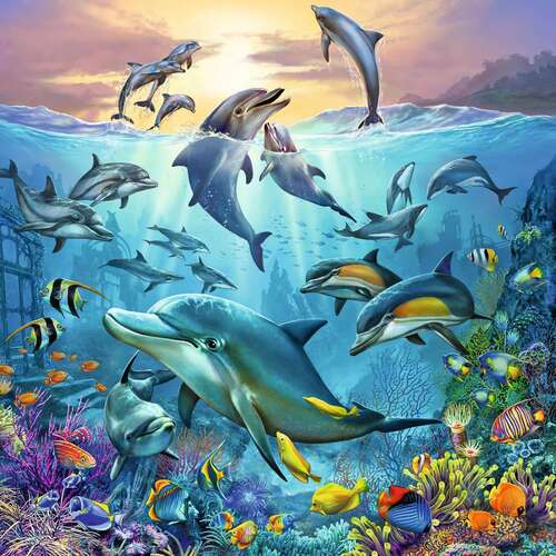 Ravensburger Puzzle 3 x 49pc - Ocean Life