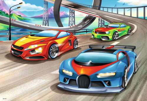 Ravensburger Puzzle 2 x 24pc - Construction & Cars