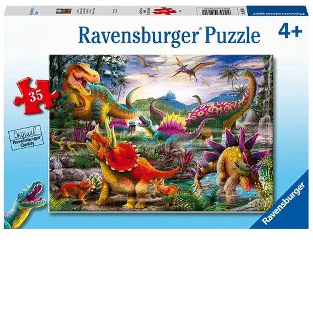 Ravensburger Puzzle 35pc - T-Rex Terror
