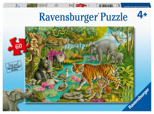 Ravensburger Puzzle 60pc - Animals Of India