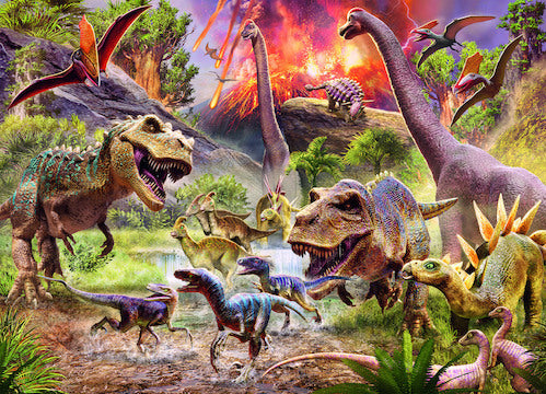 Ravensburger Puzzle 60pc - Dinosaur Dash