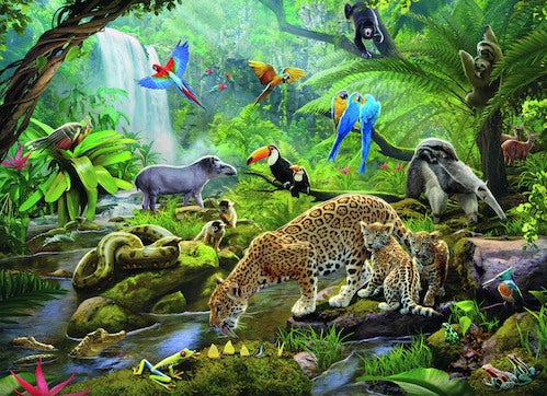 Ravensburger Puzzle 60pc - Rainforest Animals