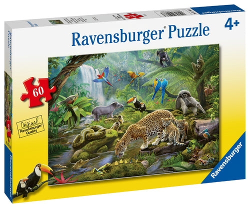 Ravensburger Puzzle 60pc - Rainforest Animals