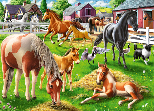 Ravensburger Puzzle 60pc - Happy Horses