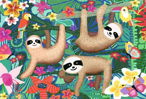 Ravensburger Puzzle 2 x 24pc - Koalas and Sloths