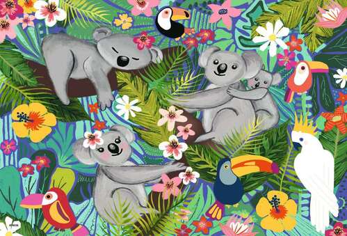 Ravensburger Puzzle 2 x 24pc - Koalas and Sloths
