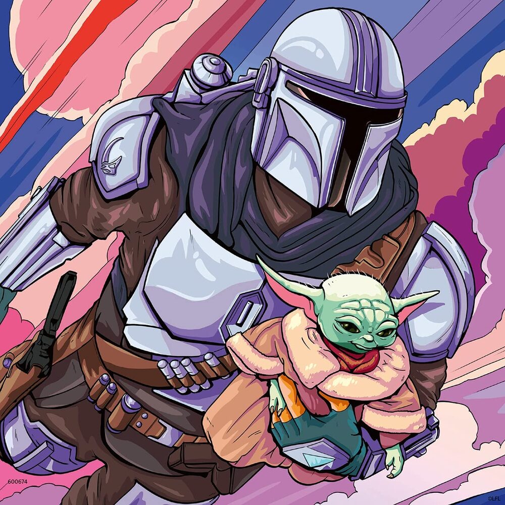 Ravensburger Puzzle 3 x 49pc - Star Wars Grogu Moments