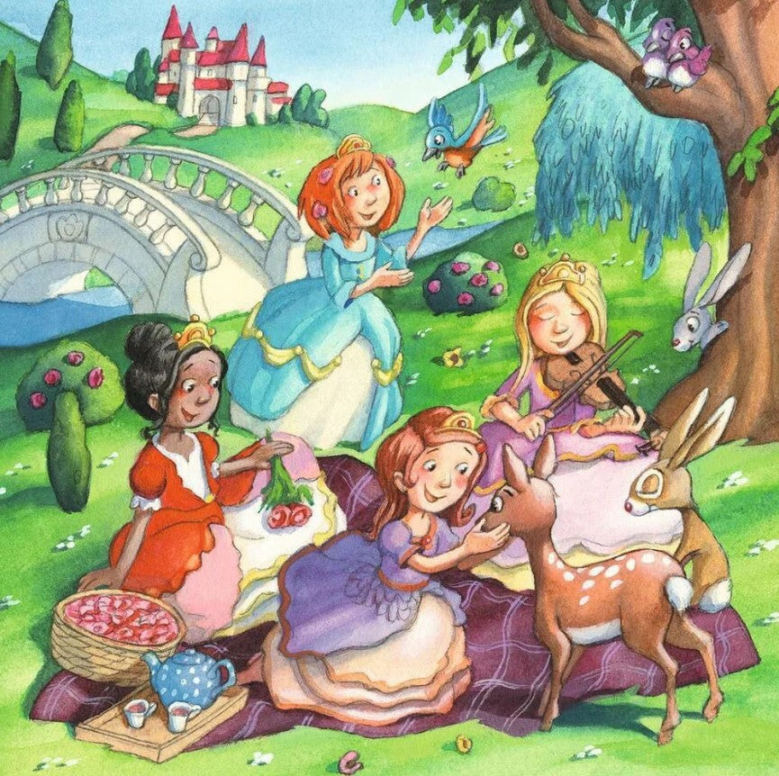 Ravensburger Puzzle 3 x 49pc - Little Princesses