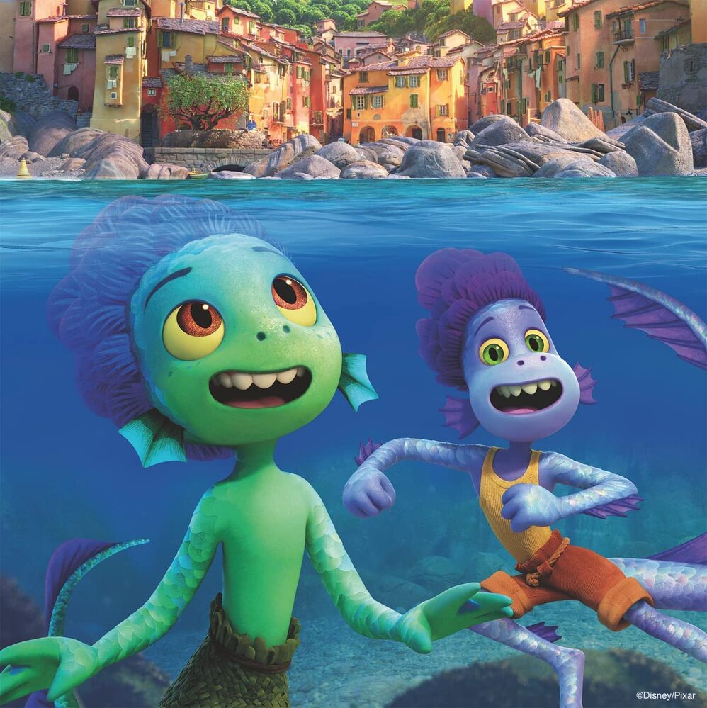 Ravensburger Puzzle 3 x 49pc - Disney Pixar Luca - Luca's Adventure