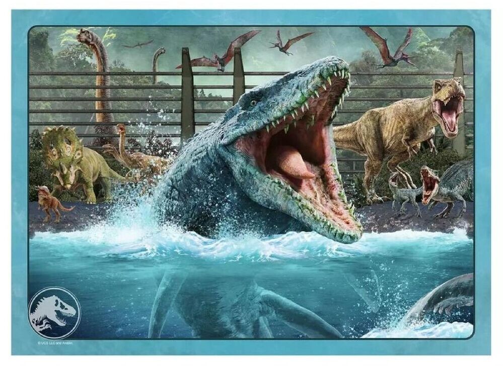 Ravensburger Puzzle 4x100pc - Welcome to Jurassic World Bumper Pack