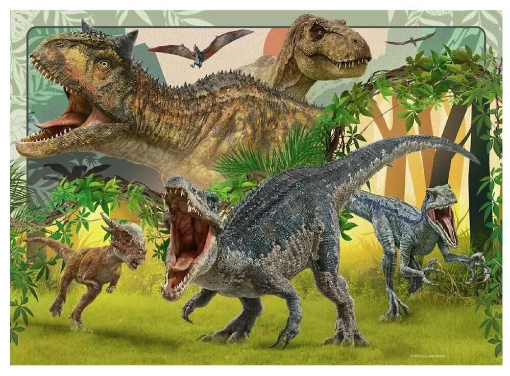 Ravensburger Puzzle 4x100pc - Welcome to Jurassic World Bumper Pack