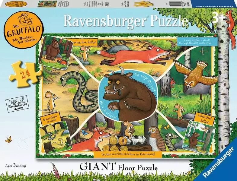 Ravensburger Puzzle 24pc - The Gruffalo Giant Floor Puzzle