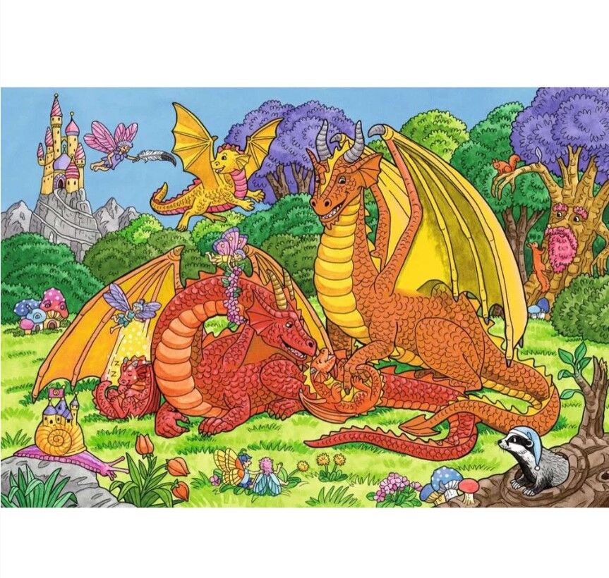 Ravensburger Puzzle 2x24pc - Magical Forest