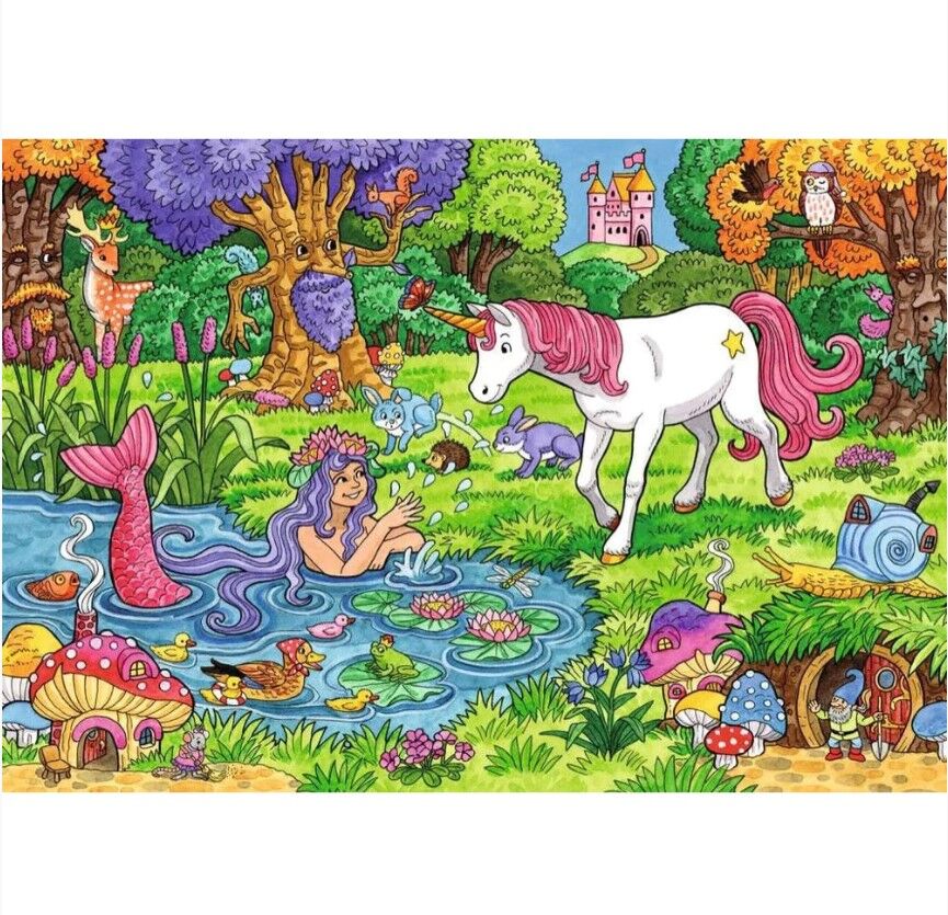 Ravensburger Puzzle 2x24pc - Magical Forest