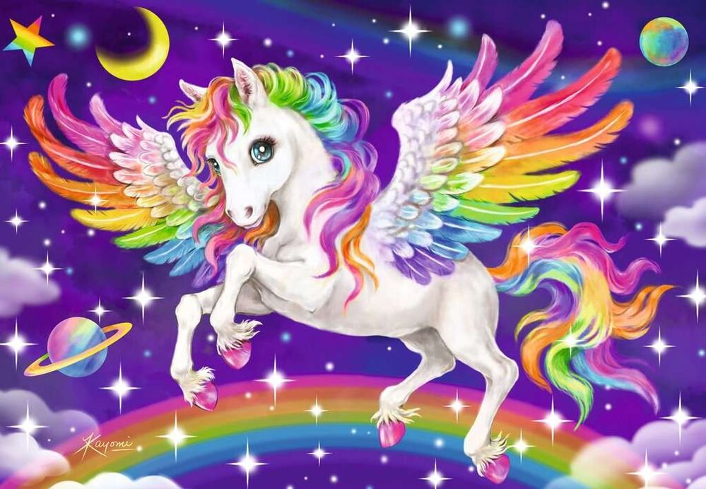 Ravensburger Puzzle 2x24pc - Unicorn and Pegasus