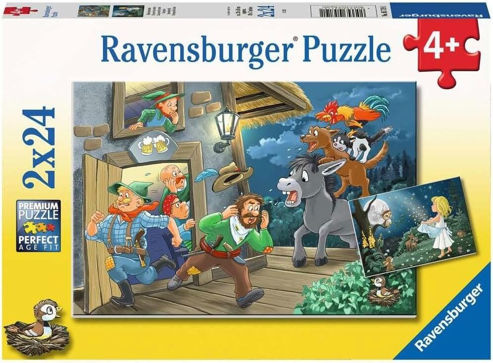 Ravensburger Puzzle 2x24pc - Fairytales