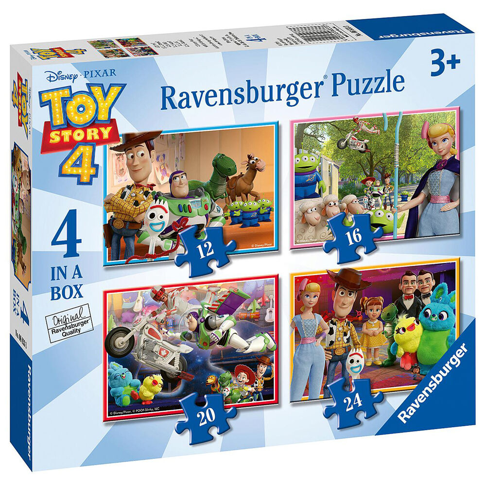 Ravensburger Puzzle 12, 16, 20, 24pc - Disney Toy Story 4