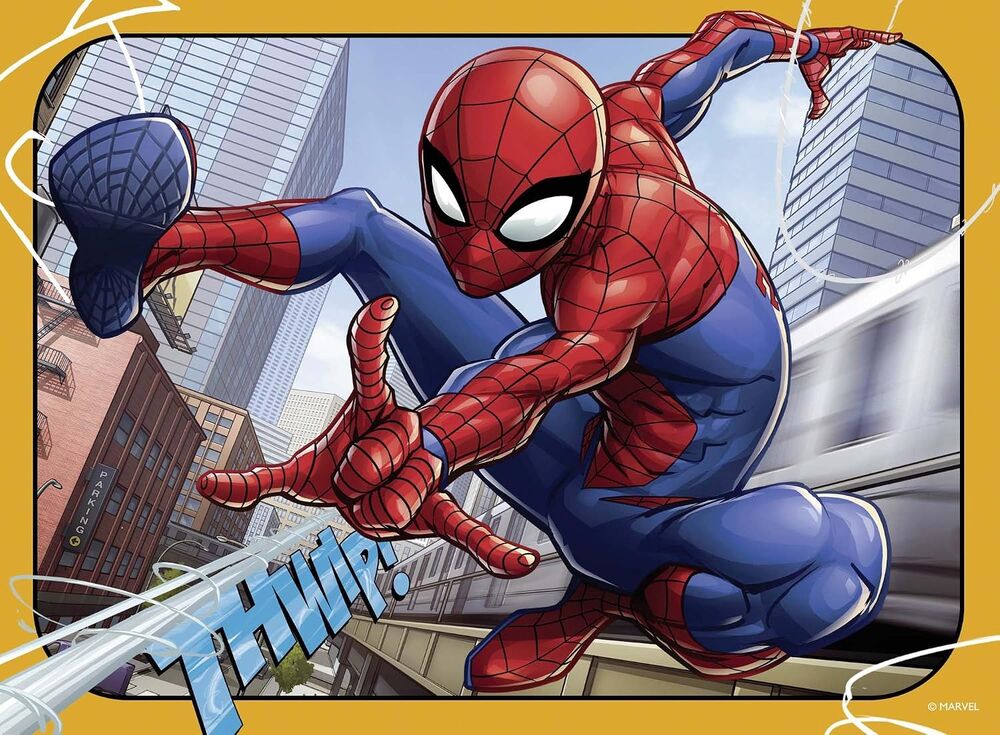 Ravensburger Puzzle 12, 16, 20, 24pc - Marvel Spider-Man