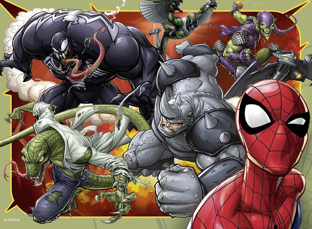 Ravensburger Puzzle 12, 16, 20, 24pc - Marvel Spider-Man
