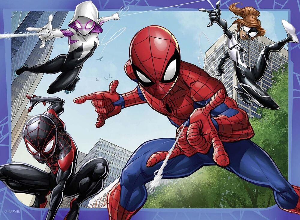 Ravensburger Puzzle 12, 16, 20, 24pc - Marvel Spider-Man