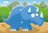Ravensburger Puzzle 2, 3, 4, 5pc - My First Puzzle Jolly Dinos
