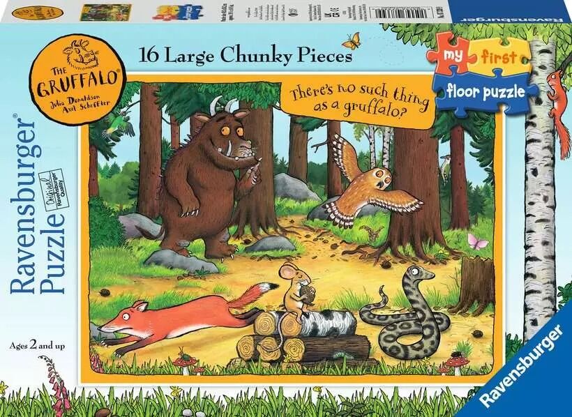 Ravensburger Puzzle 16pc - The Gruffalo My First Floor Puzzle