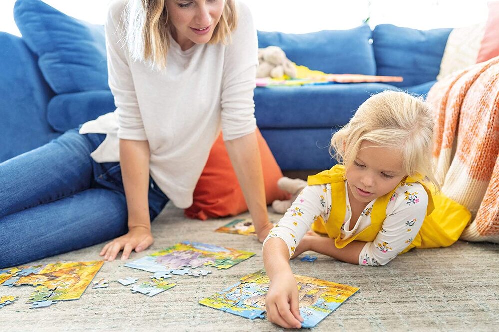 Ravensburger Puzzle 2 x 12pc - Disney In The World of Princesses
