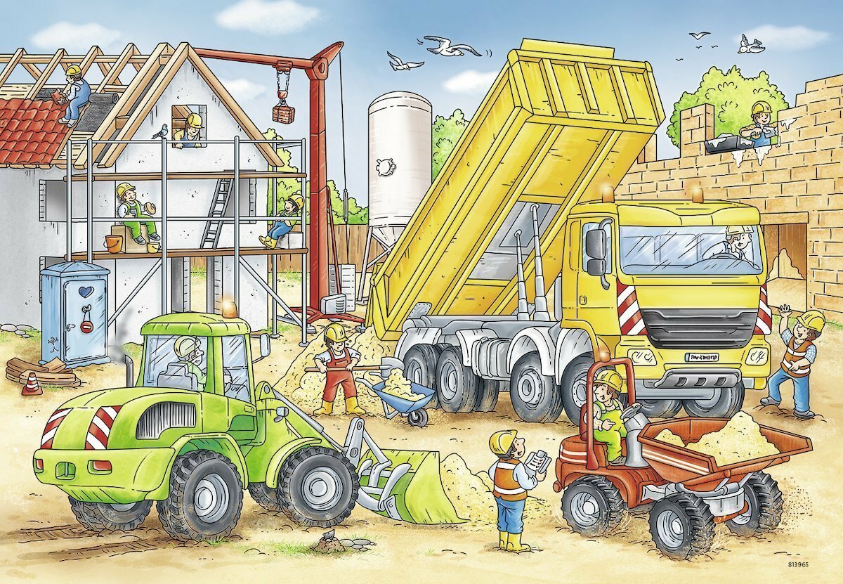Ravensburger Puzzle 2 x 24pc - Hard at Work
