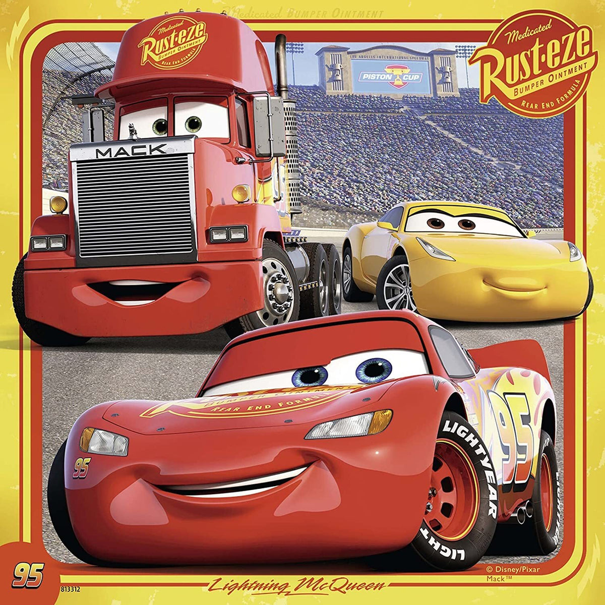 Ravensburger Puzzle 3 x 49pc - Disney Cars 3 Collection
