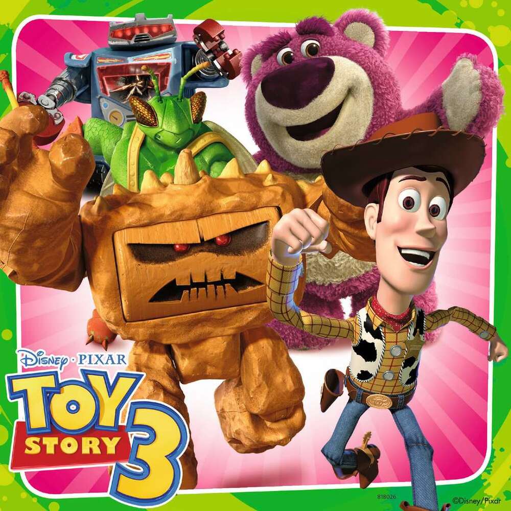 Ravensburger Puzzle 3 x 49pc - Disney Pixar Toy Story History