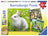 Ravensburger Puzzle 3 x 49pc - Cute Bunnies
