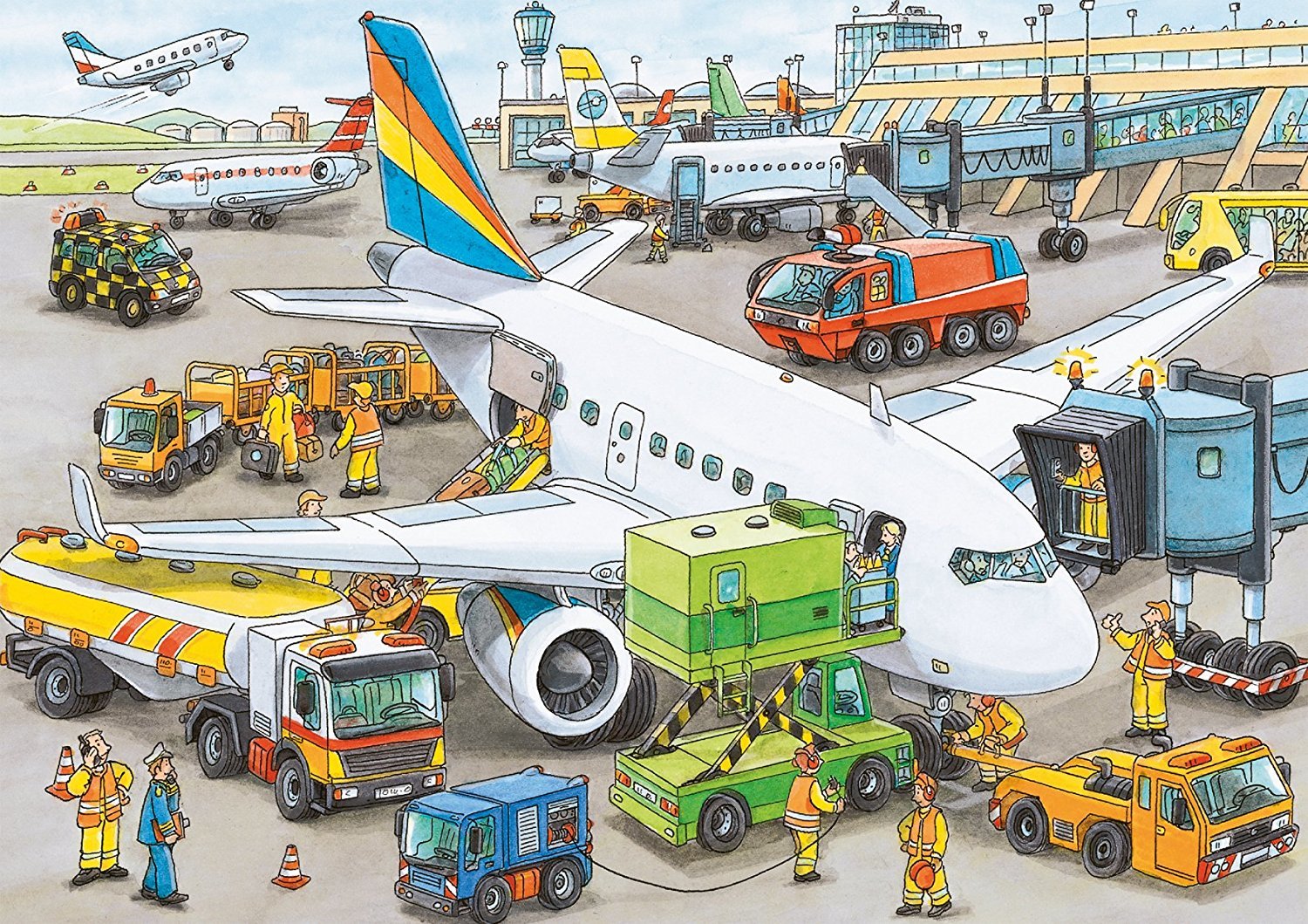 Ravensburger Puzzle 35pc - Busy Airport
