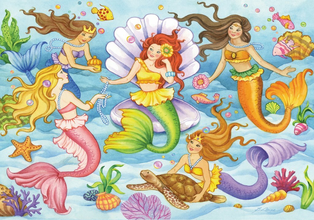 Ravensburger Puzzle 35pc - Queens of the Ocean