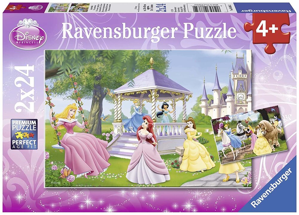 Ravensburger Puzzle 2 x 24pc - Disney Enchanting Princesses