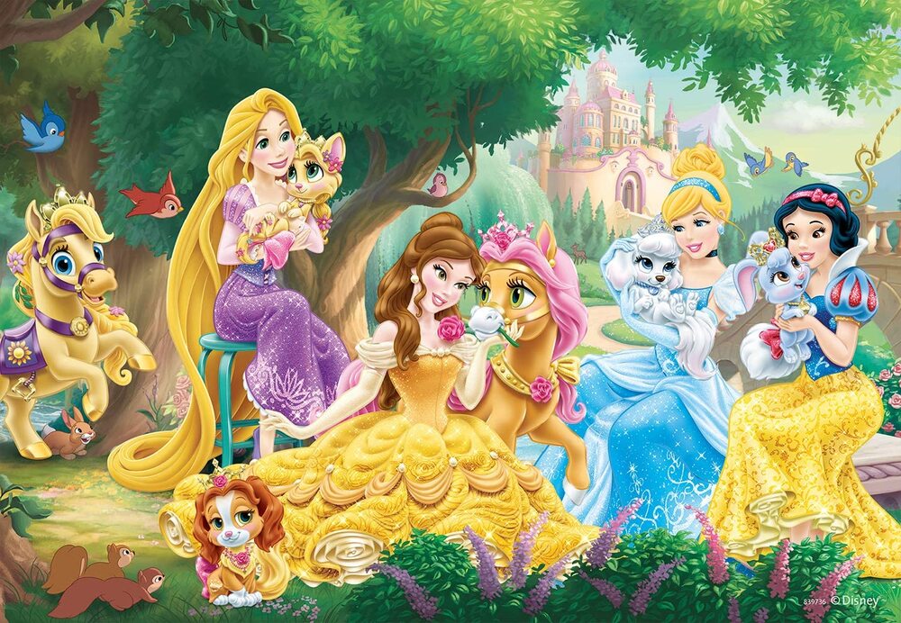 Ravensburger Puzzle 2 x 24pc - Disney Palace Pets - Best Friends of The Princess