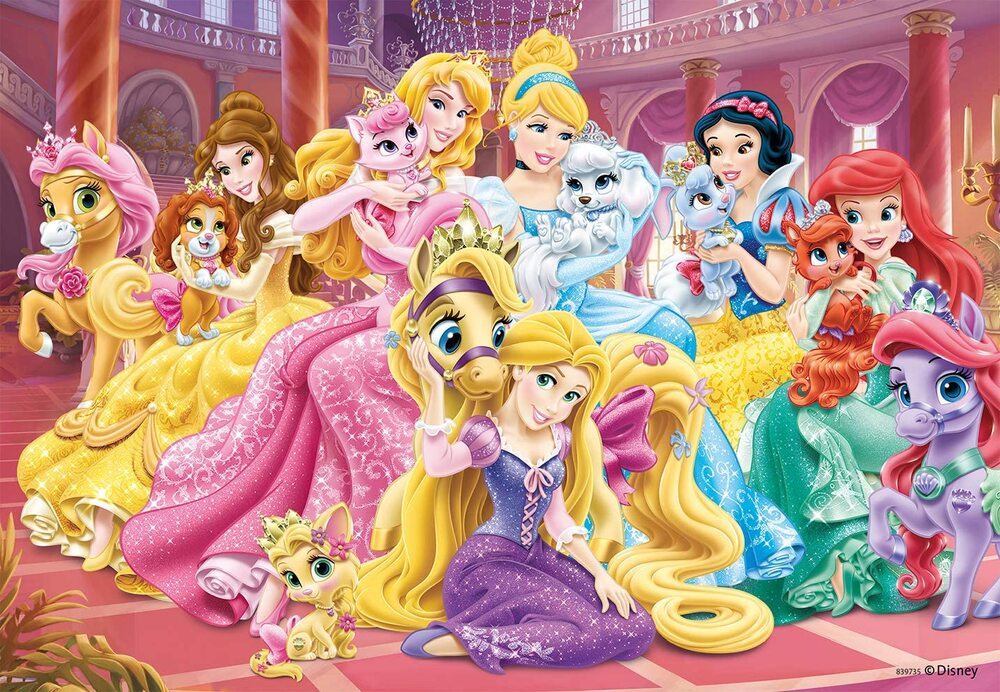 Ravensburger Puzzle 2 x 24pc - Disney Palace Pets - Best Friends of The Princess