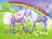 Ravensburger Puzzle 2x24pc - Rainbow Horses
