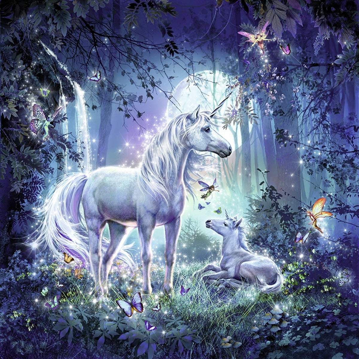 Ravensburger Puzzle 3 x 49pc - Beautiful Unicorns
