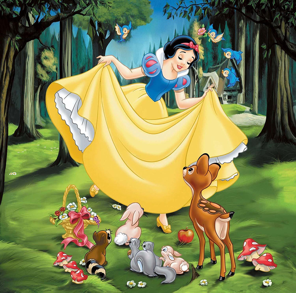 Ravensburger Puzzle 3 x 49pc - Disney Princess - Snow White, Cinderella and Ariel
