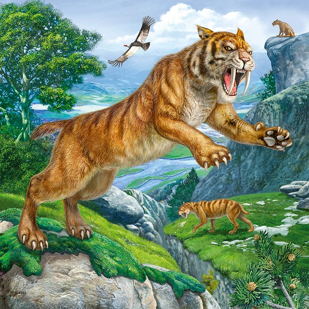 Ravensburger Puzzle 3 x 49pc - Primeval Ruler