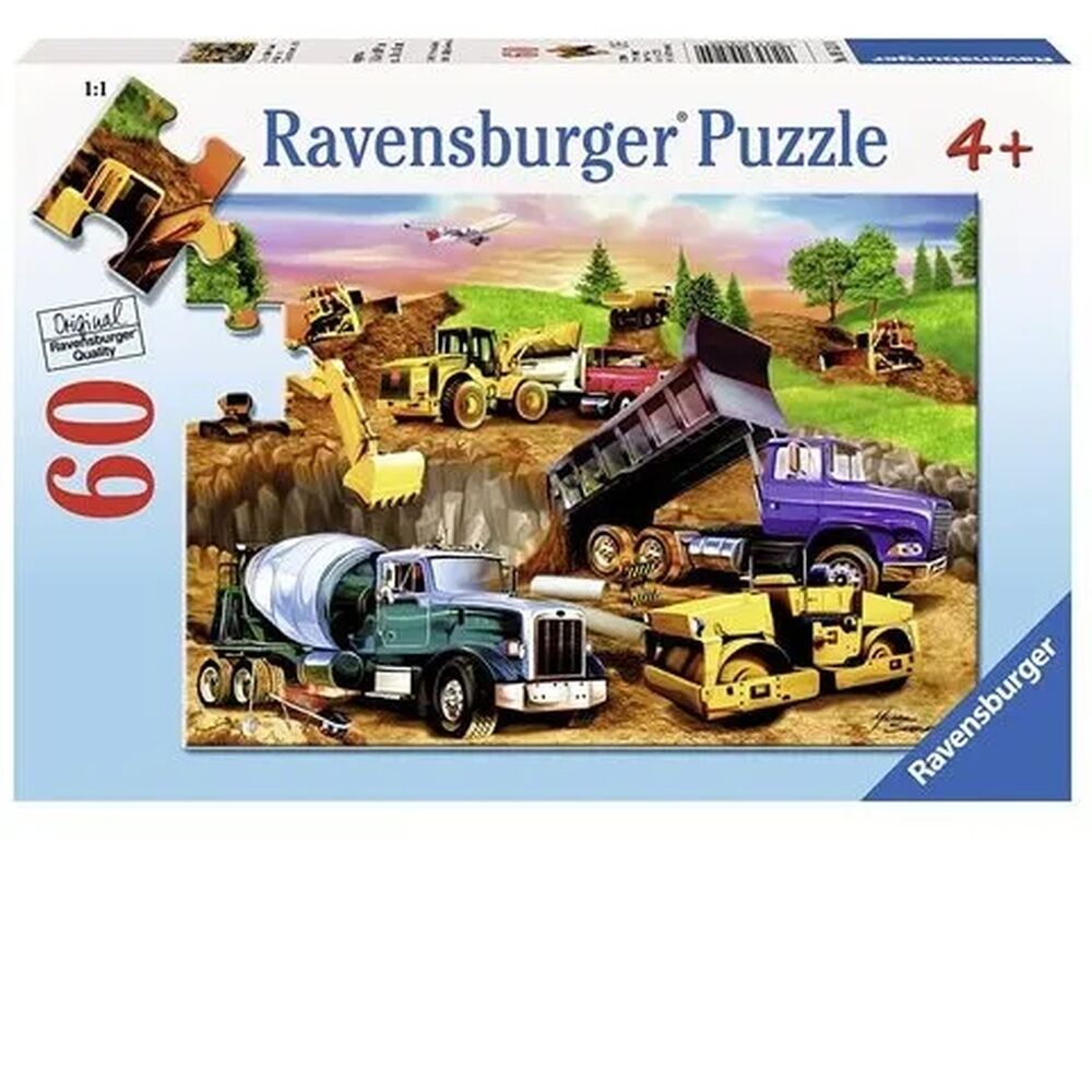 Ravensburger Puzzle 60pc - Construction Crowd