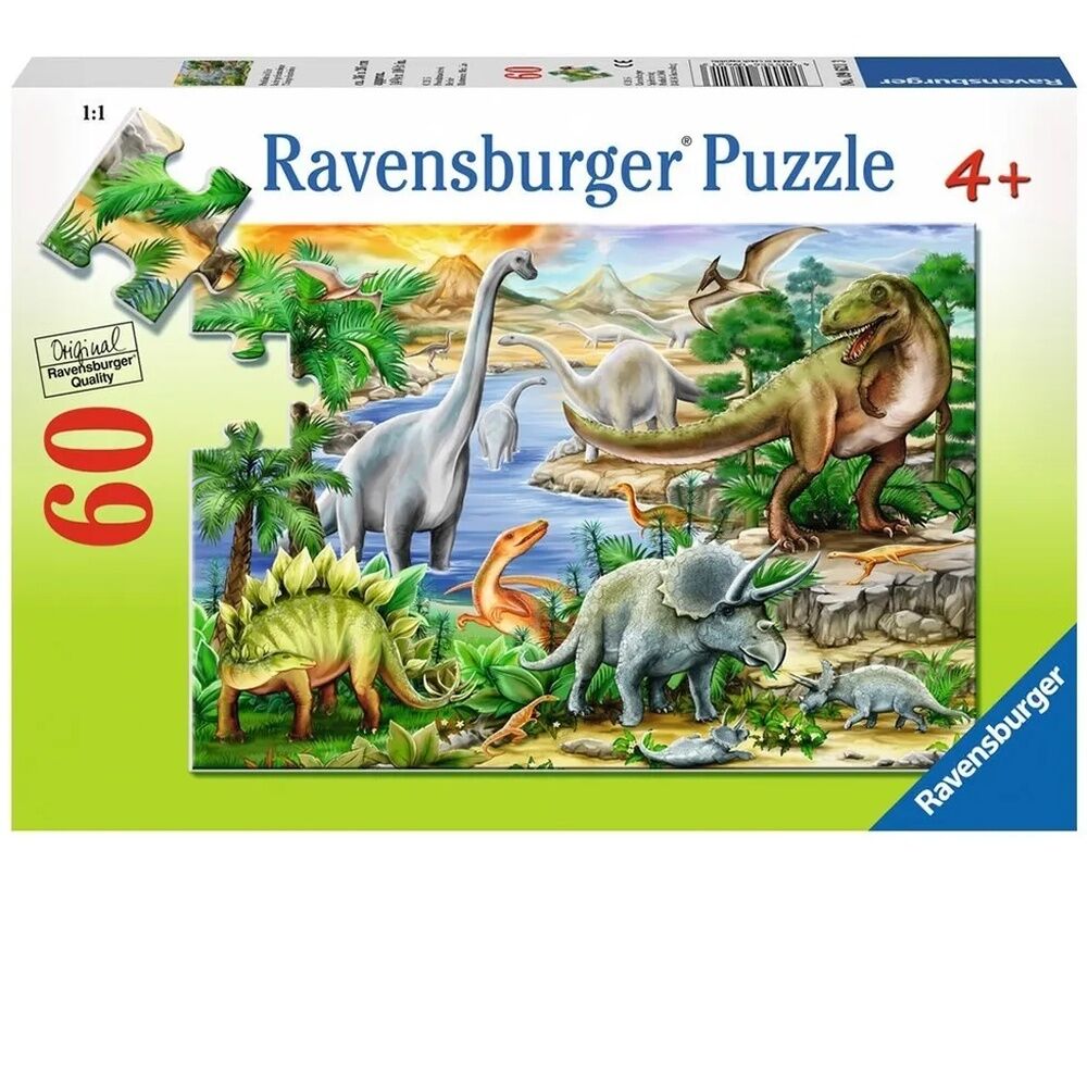 Ravensburger Puzzle 60pc - Prehistoric Life