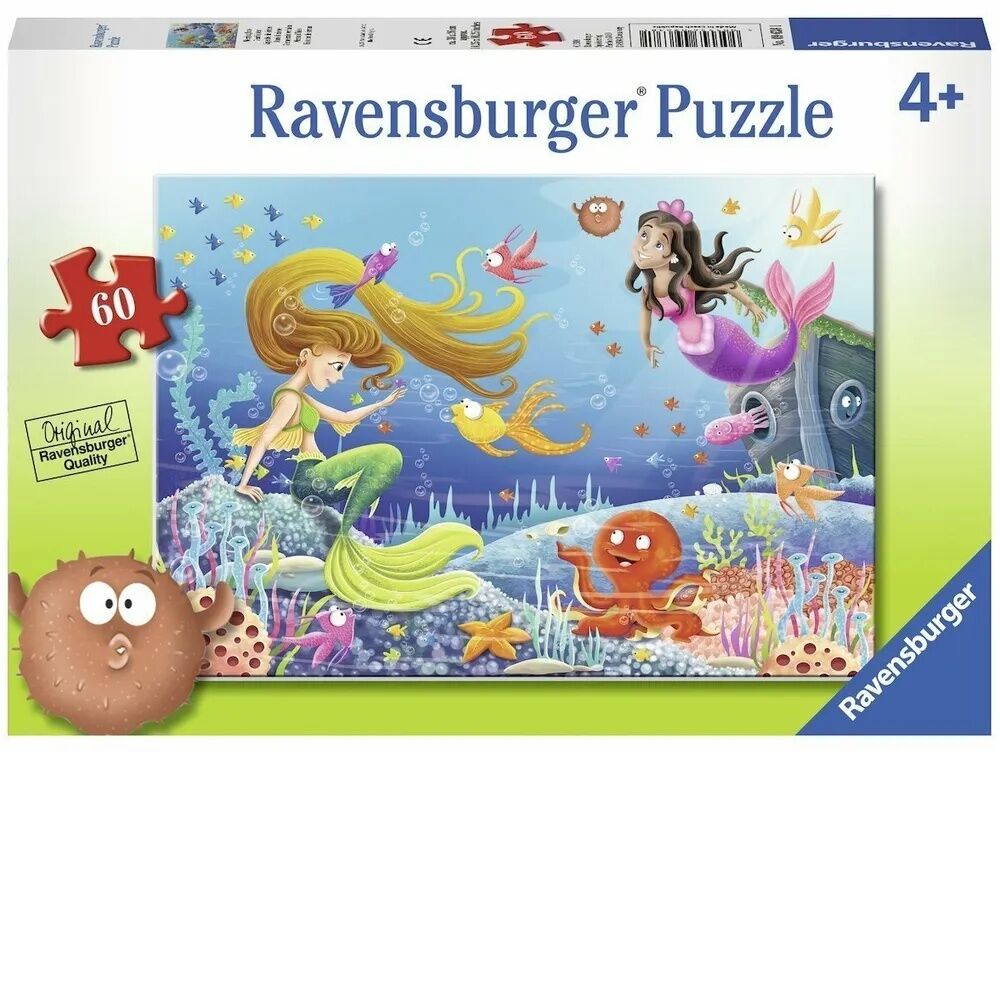 Ravensburger Puzzle 60pc - Mermaid Tales