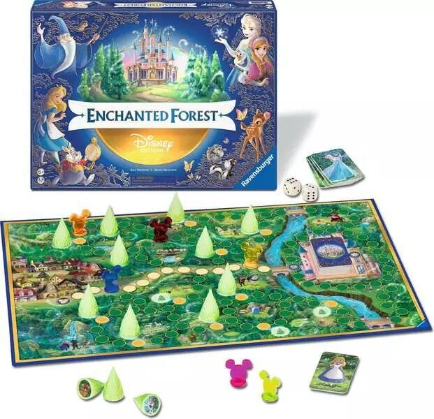 Ravensburger - Disney Enchanted Forest Game