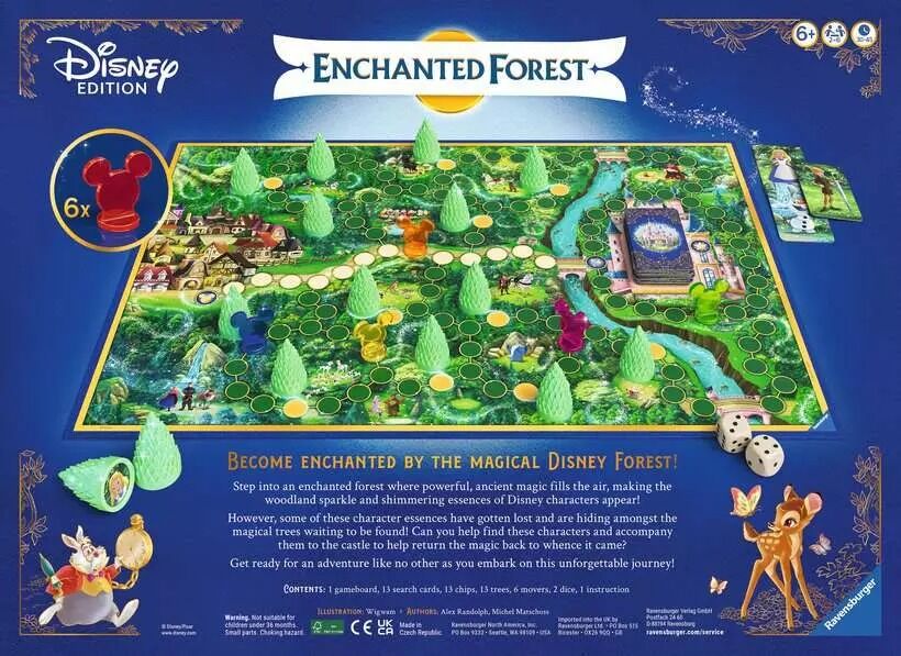Ravensburger - Disney Enchanted Forest Game